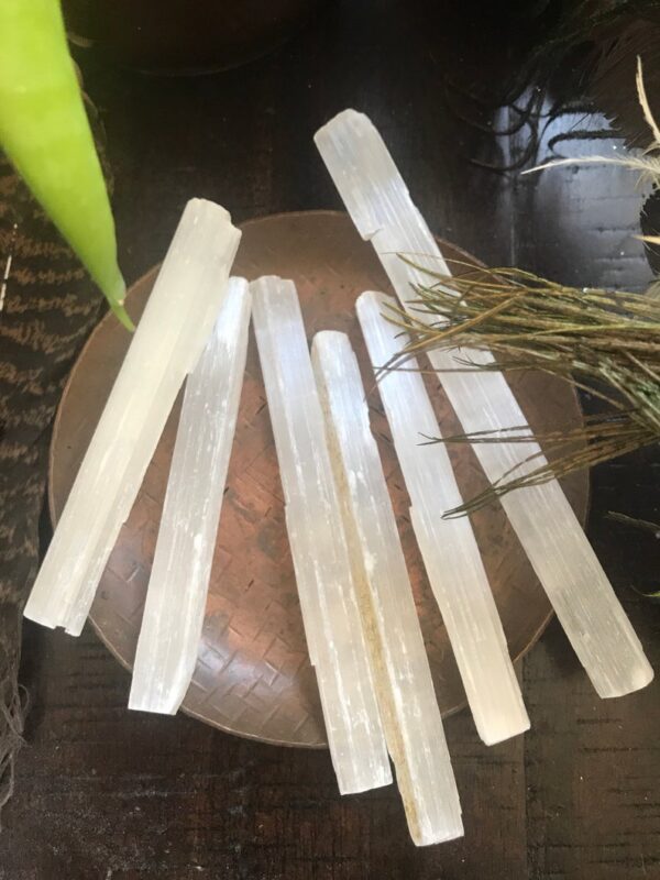 Bastoni di Selenite Grezza